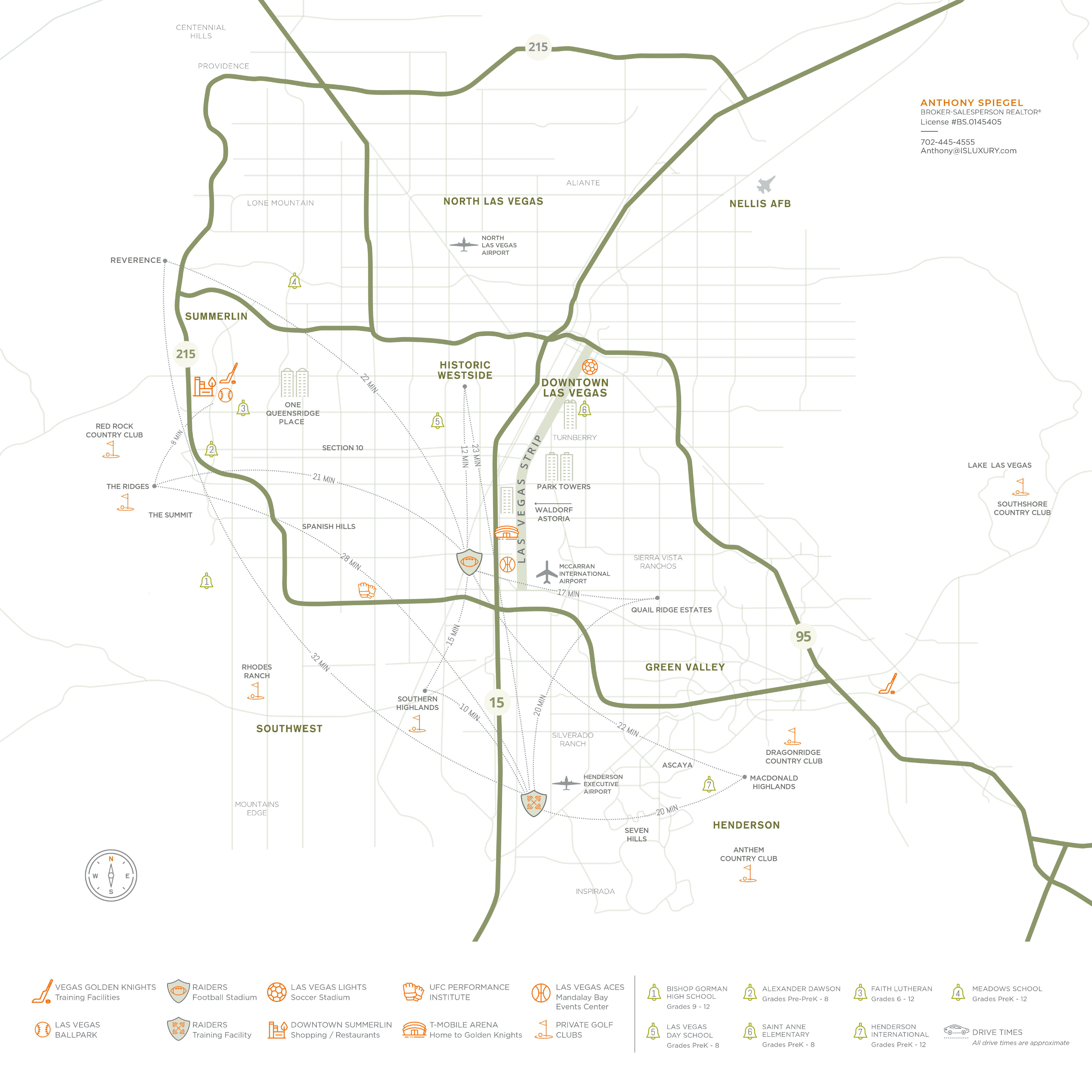 City Map | Anthony Spiegel The Ivan Sher Group
